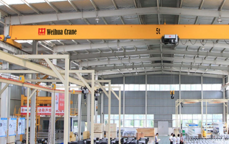 Single Girder Indoor Bridge Crane.webp