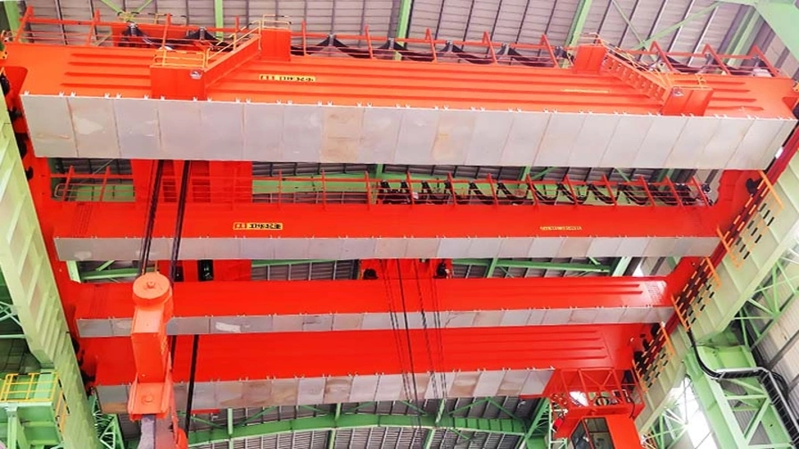 Foundry Casting Bridge Crane YZ Type - Recommended lifting model for Foundry factories, casting production lines and high-temperature molten material operation areas