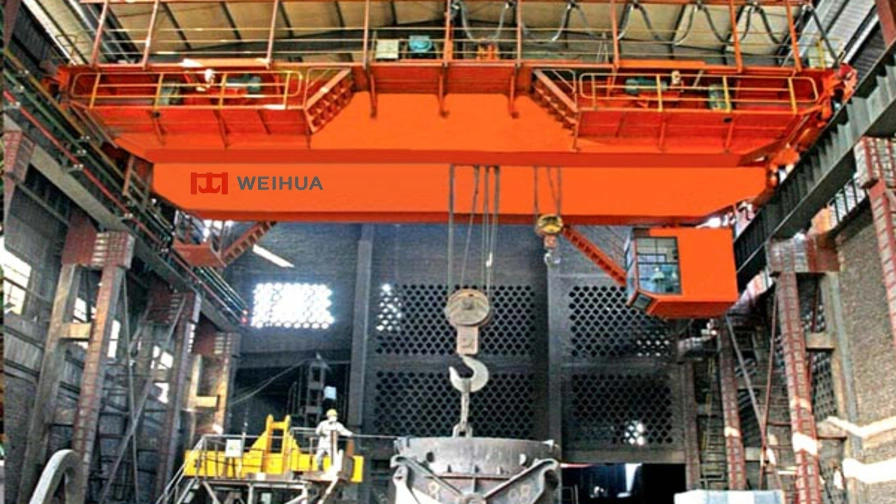 Overhead Crane for Metallurgy - Recommended lifting model for Steelmaking workshops, non-ferrous metal processing and high-temperature metallurgical production lines
