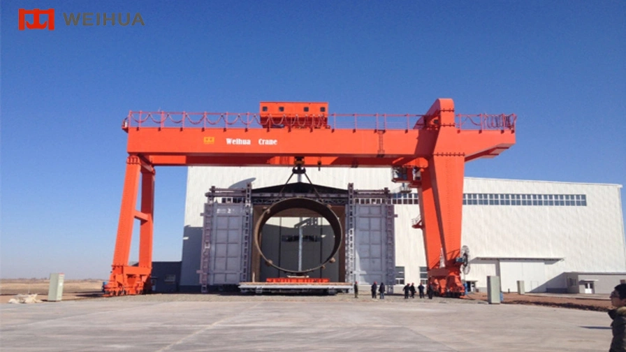FEM/DIN Double Girder Gantry Crane - Recommended lifting model for Industrial sites, overseas engineering projects and high-standard logistics yards