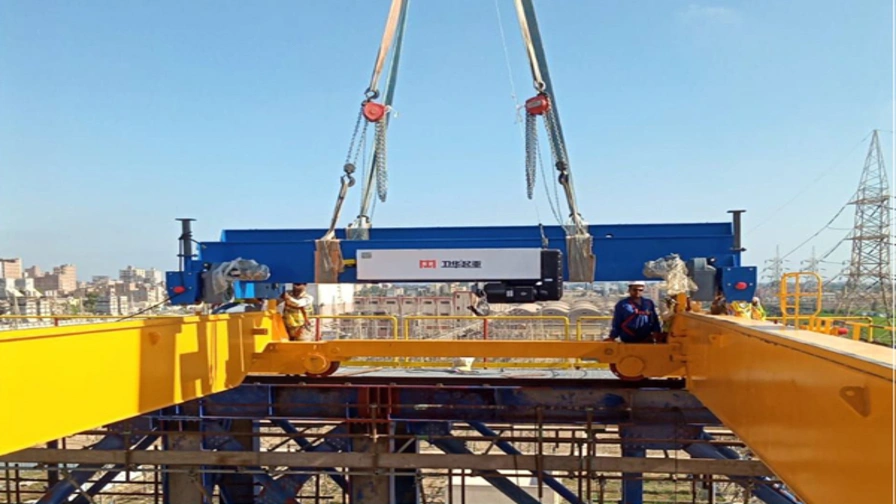 Euro-type double girder overhead crane with electric hoist (3).webp