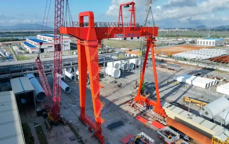 Weihua Delivers 600-Ton Gantry Crane for Hydropower Construction Project