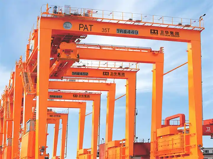 Crane Industry News: What is Rubber Tyred Container Gantry Crane?