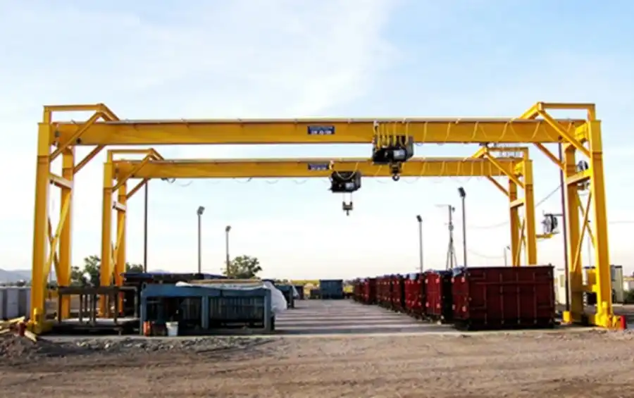 Crane Industry News: Gantry Crane with Electric Hoist: Flexible Lifting for Workshops and Outdoor Yards