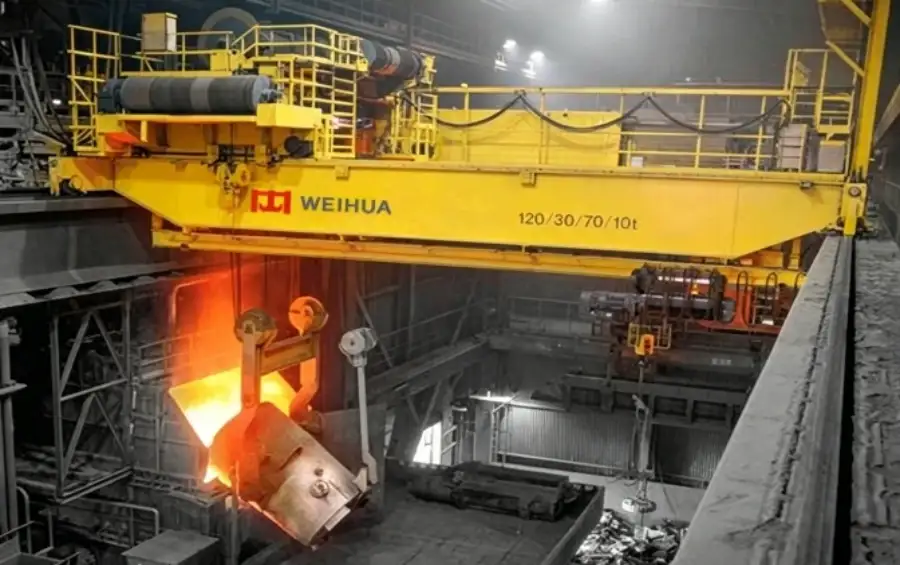 Crane Industry News: Metallurgy Overhead Crane Design for Steel Mills