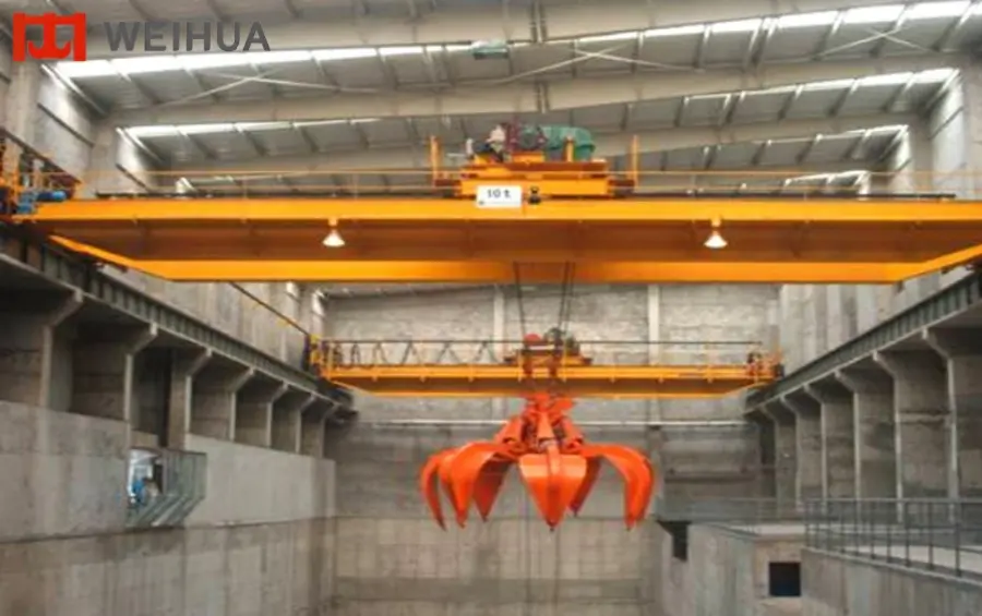 Crane Industry News: Grab Bucket Overhead Crane: How to Select the Right QZ Type for Bulk Materials